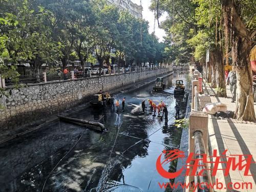 去年广州市东濠涌水质5个月均为II类标准